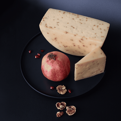 Сыр полутвердый «Сальково: сливочный» с пажитником